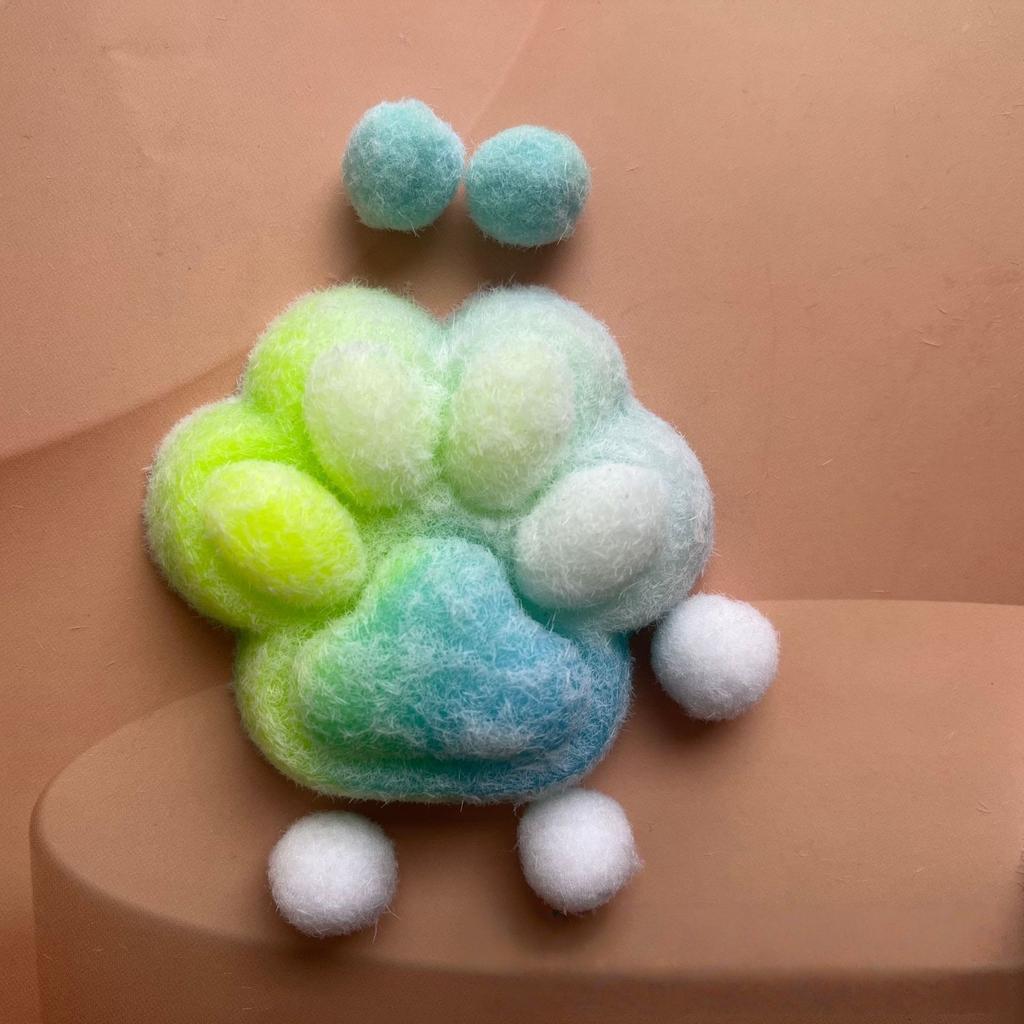 Kids Slow Rebound Pinching Decompression Stress Relief Relax Toys Kawaii Sticky Chocolate Cat Paw Squeeze Toys For Children Gift