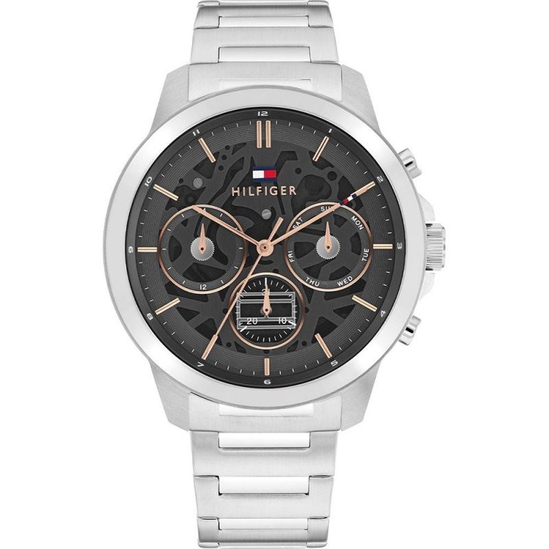 Tommy Hilfiger 1710683 Silver Quartz Men s Watch серебряный