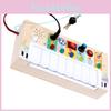 Elektronische Tastatur für Kinder Schalter Busy Board mit LED-Lichtern für pädagogisches Spiel und Bastelspaß