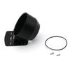 Black Gauge Pod Bracket 60mm Racing Gauge Pod Gauge Cap Car Meter Cap Dash Pod Mount Holder Plastic Gauge Pods