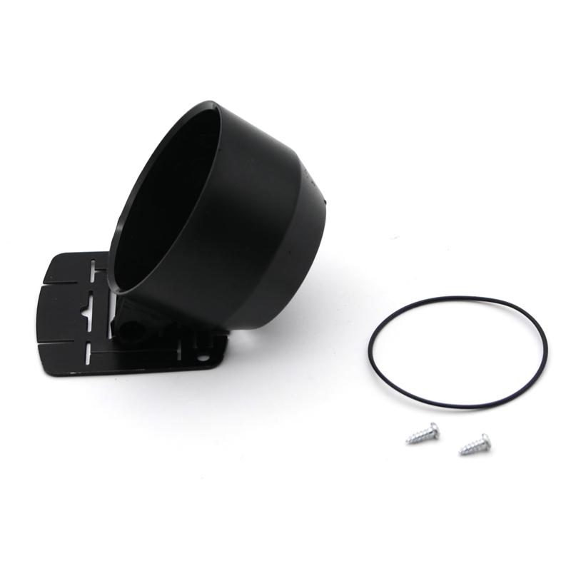 Black Gauge Pod Bracket 60mm Racing Gauge Pod Gauge Cap Car Meter Cap Dash Pod Mount Holder Plastic Gauge Pods