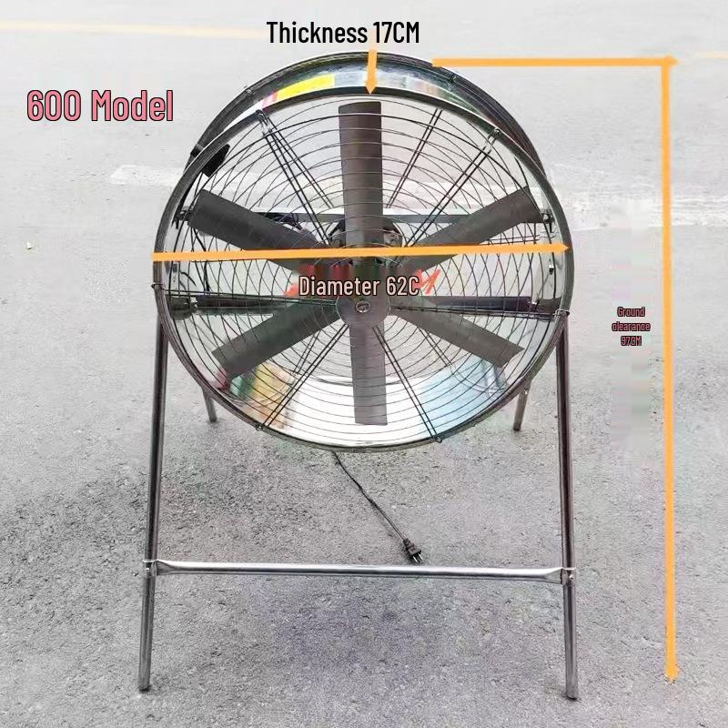 High-Power Industrial Electric Grain Winnowing and Ventilation Fan