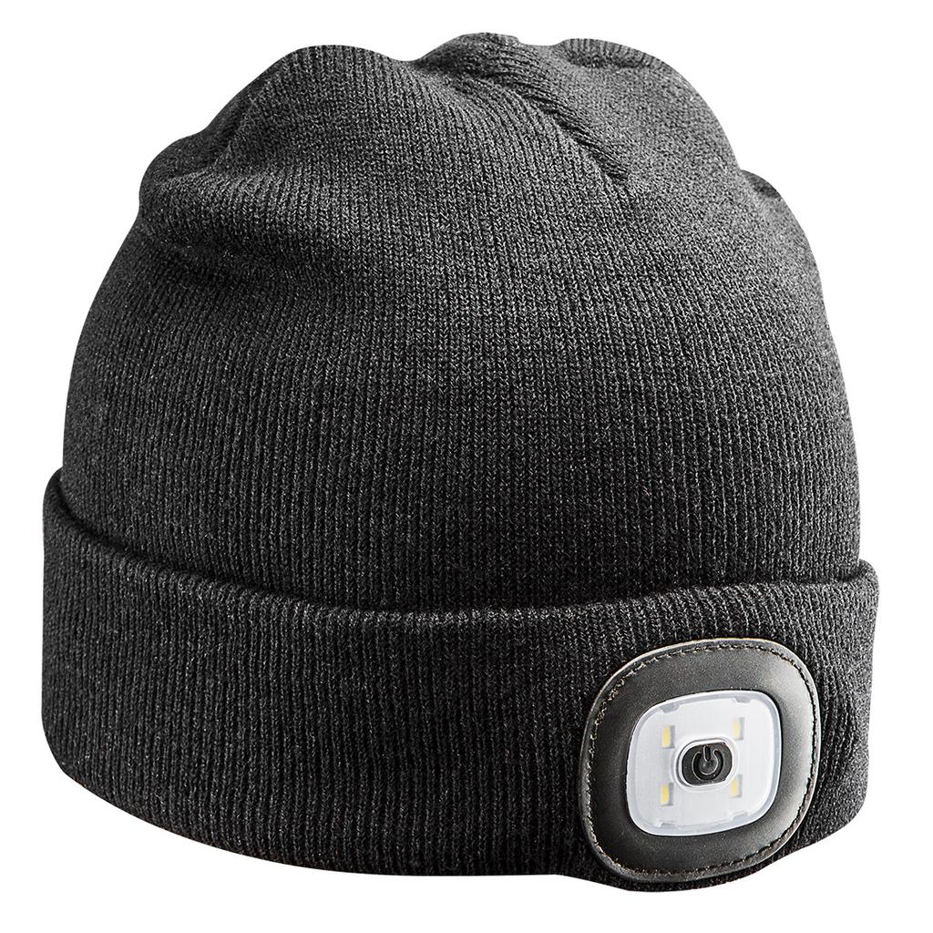 Cap with a flashlight