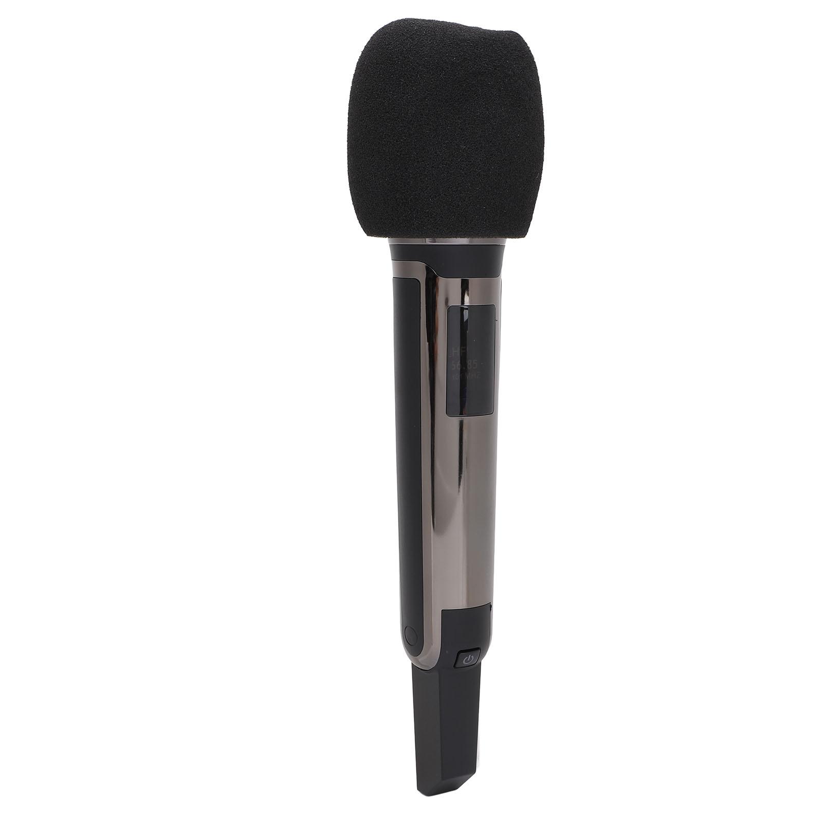 

Беспроводной динамический микрофон UHF металлический ручной беспроводной микрофон с приемником для караоке-речи