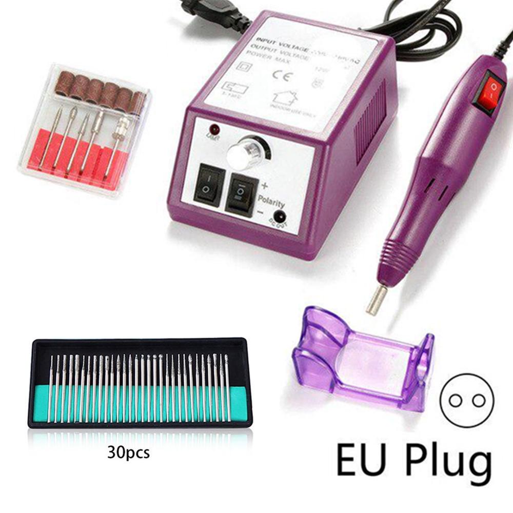 Elextric Apparatus Machine Milling Cutter Set Remove Gel Polish Nail Drill Bits Pedicure Tools