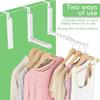Door Behind Hooks Storage Wall Hanging Bag Clothes Hanger Hook Punch-free Hanger Bedroom Organizer Bathroom Kitchen Accessories