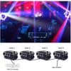 BETOPPER Moving Head Light, LED Stage Light, 370mW RGBW, 9x10W, 4-in-1, DMX512, Moving Light, Disco Light, Strobe Effect, Stage Lighting, LED Lighting