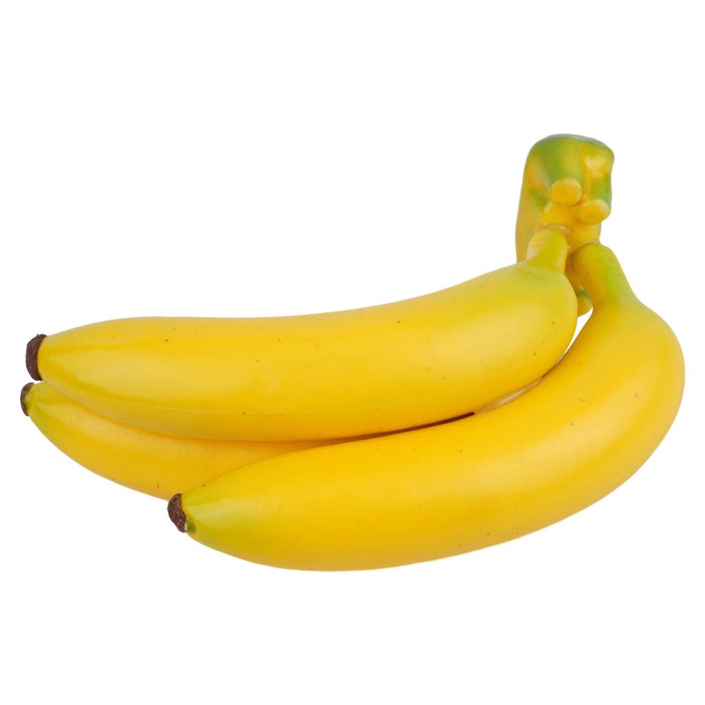 Yellow Artificial Banana Foam For Film Set Photography Props