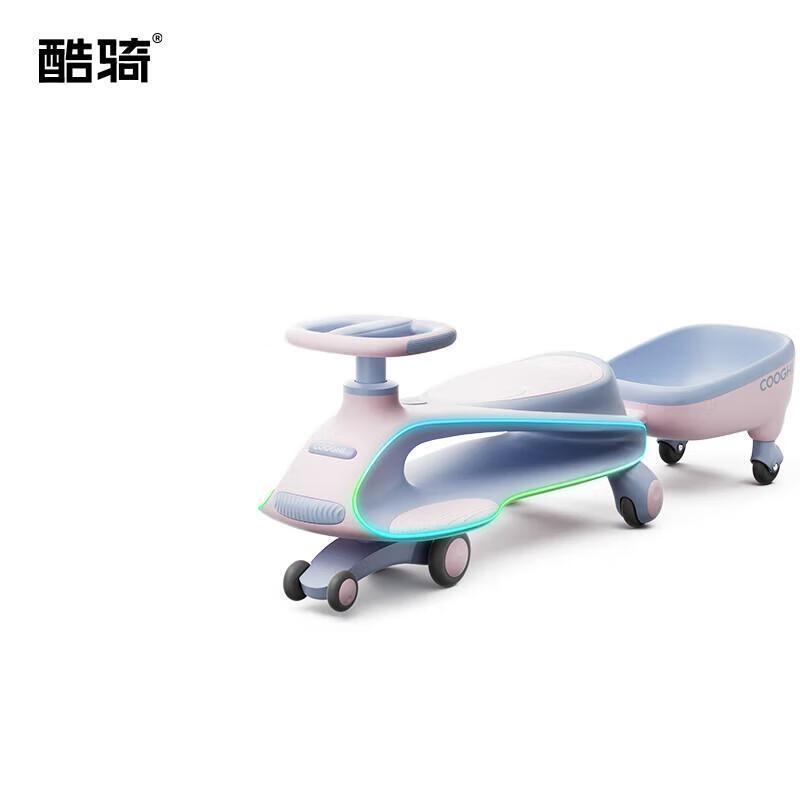 COOGHI N1 Kids Luminous Twist Car with Universal Wheels