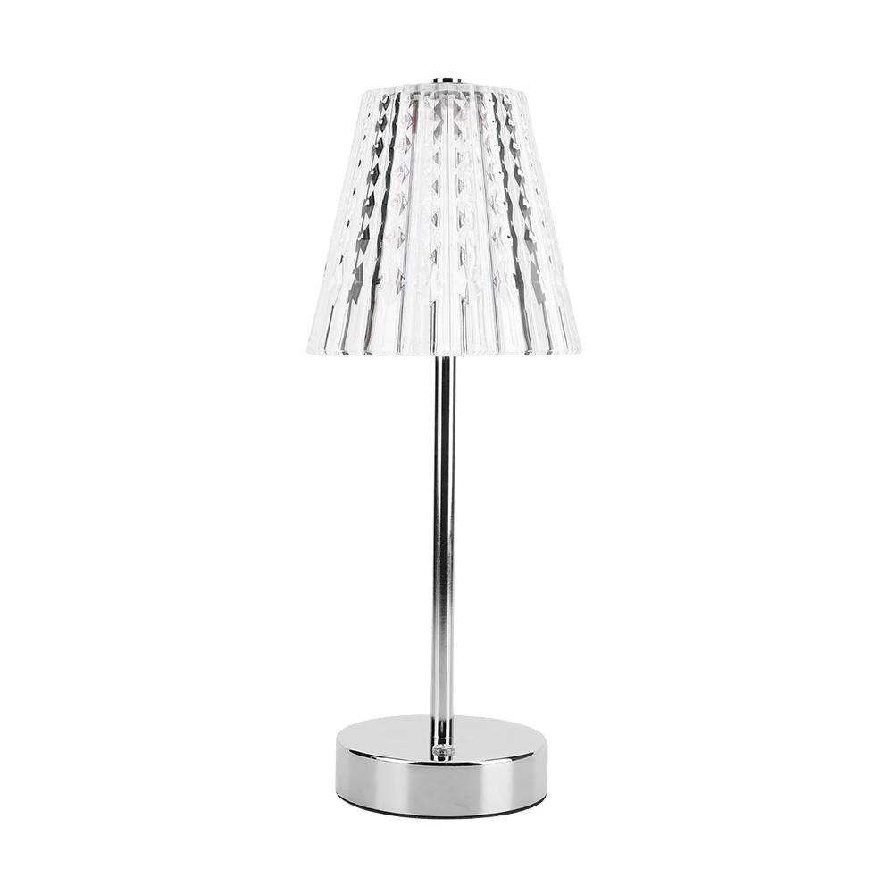 

Романтический прикроватный светильник Акриловый светильник для чтения с защитой глаз 3 цвета регулируемый Работает от батареек для декора спальни, гостиной Gold