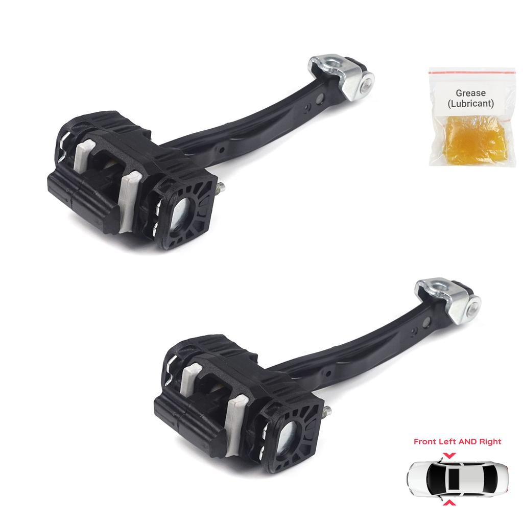 EDP725-1 2 Pieces Front Door Hinge Stop Check Strap Limiter for Vauxhall Opel Insignia A 5160264 