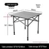 Adjustable Reinforced Outdoor Camping Table & Chair Set