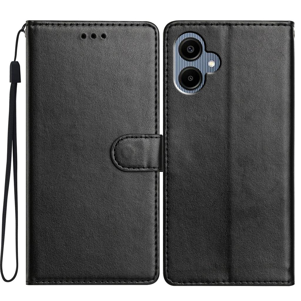 For Samsung Galaxy A07 Leather Case Wallet Stand Phone Cover with Handy Strap