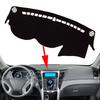 Black Dashboard Cover Pad Dashmat Dash Mat Fit For Hyundai Sonata Hybrid GLS SE Limited 2011 2012 2013 2014 LHD