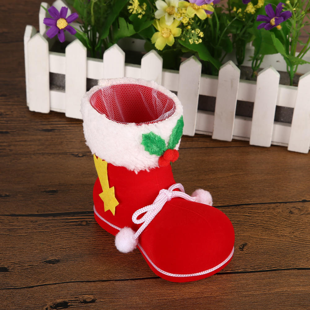 Julstövlar Flockstövlar Strumpor Godislåda Juldekorationer