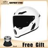 C-Riding Winter Warm Cruising Professional Women and Men Safety Hats Retro Cruising Full Helmet DOT Certified Summer