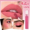 HANDAIYAN 6pcsVelvet Matte Lip Mud Set, Multi Use Lip & Cheek Tint Blush Waterproof Long Lasting Lipstick Cream, Lip Makeup for Daily Party Cosmetics