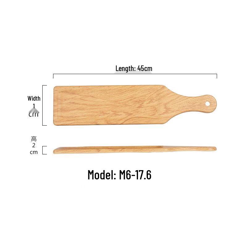 Melamine Imitation Wood Grain Dinner Plate