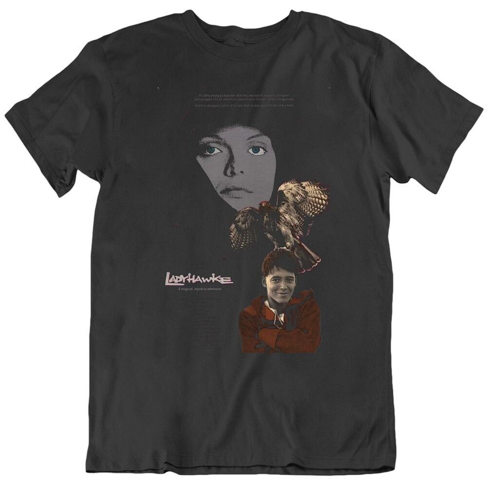 

Ladyhawke 1985 Movie Poster Fan Black T Shirt L