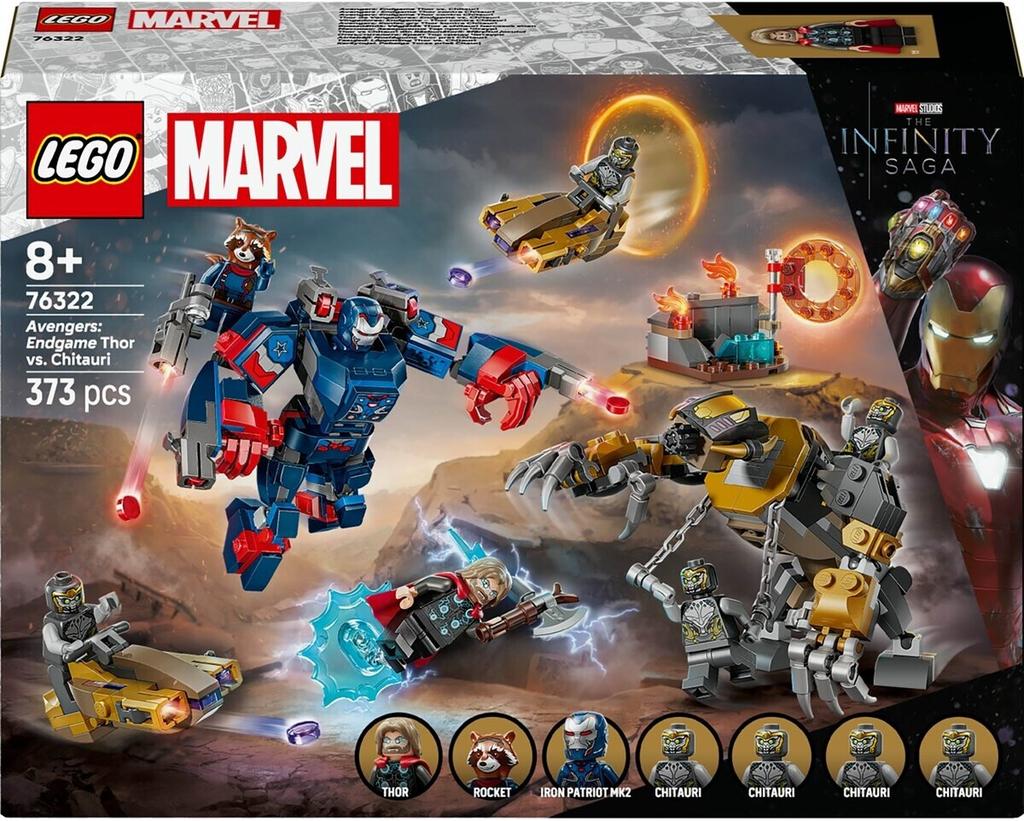 LEGO Marvel Constructor – Avengers: Endgame Thor Vs. Chitauri (76322)