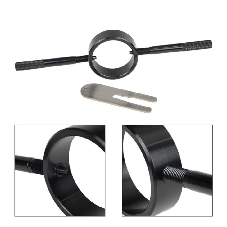 Aircraft Grade Aluminum Fork Spring Compression Tool Suitable For Motorcycle Suspension Maintenance Tasks Inverted Forks