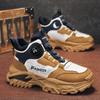 Herren Outdoor Drehverschluss trendige lässige Sportschuhe vier Jahreszeiten weichsohlige rutschfeste Outdoor Laufschuhe Studenten Sneaker