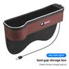 LED Light Car Seat Gap Storage Case Box For BMW F30 E90 F20 E46 E60 E70 E39 E36 Car Interior Storage Pocket Cup Holder Keychain