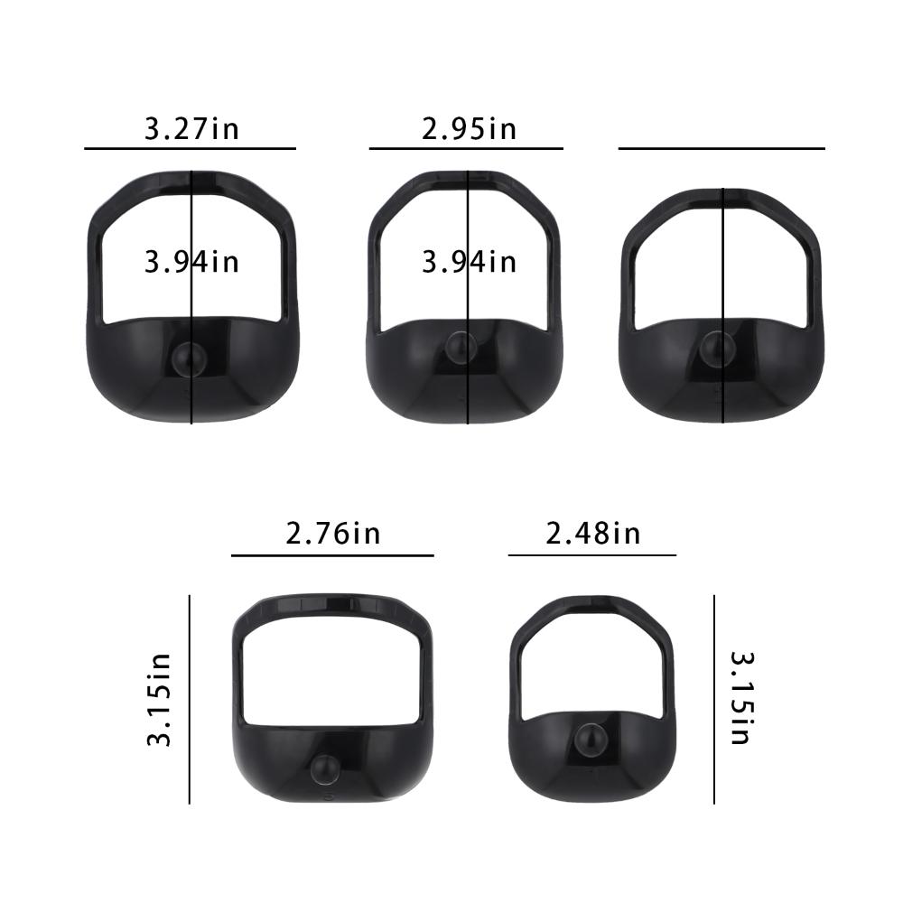 5 STÜCK Bartstyling Schablonen Set – Französischer Bart oder Ziegenbart Rasurschablone Präziser Pflegeleitfaden für Schnurrbart