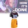 Kpop Demon Hunters Cosplay Costume For Stage Performance In Polyester Material
