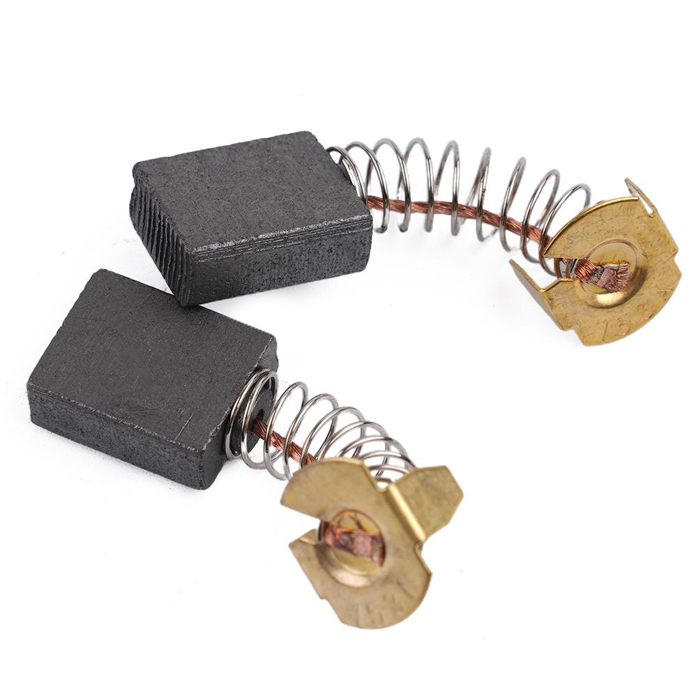 2pc 16x13x6mm Electric Motor Carbon Brush For Motorcycles Circular Saws Fan Motors Angle Grinders Replacement Part Power Tool