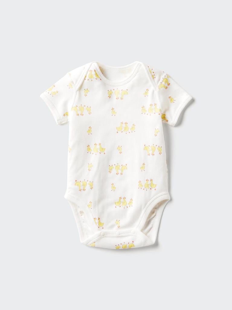 Uniqlo Bn Bodysuit  Short Sleeve Print 