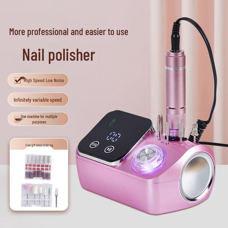 Hochdrehmoment-Nagelbohrer mit Speicherfunktion, 0-45000 U/min Professioneller Polierer