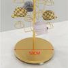 Cap Storage Stand Organizer Display Caps Holder Mobile Metal Hat Organizers Adjustable Hats Organization Support with Wheels