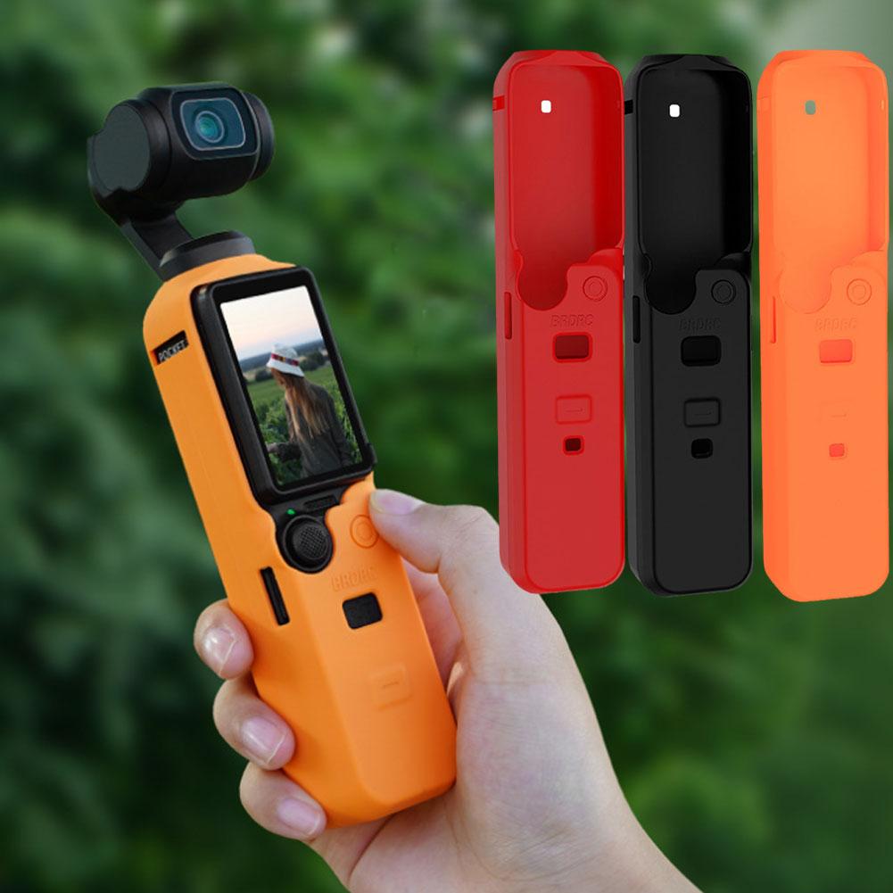 

Силиконовый защитный чехол для DJI Pocket 3, чехол с защитой от царапин, карданный подвес камеры, защитная ручка Fo P8Q5