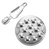 Stainlesss Steel Kitchen Utensils Escargots Bakings Dish and Tongs Elegant Snail Plate and Fork Metal Kitchenwares