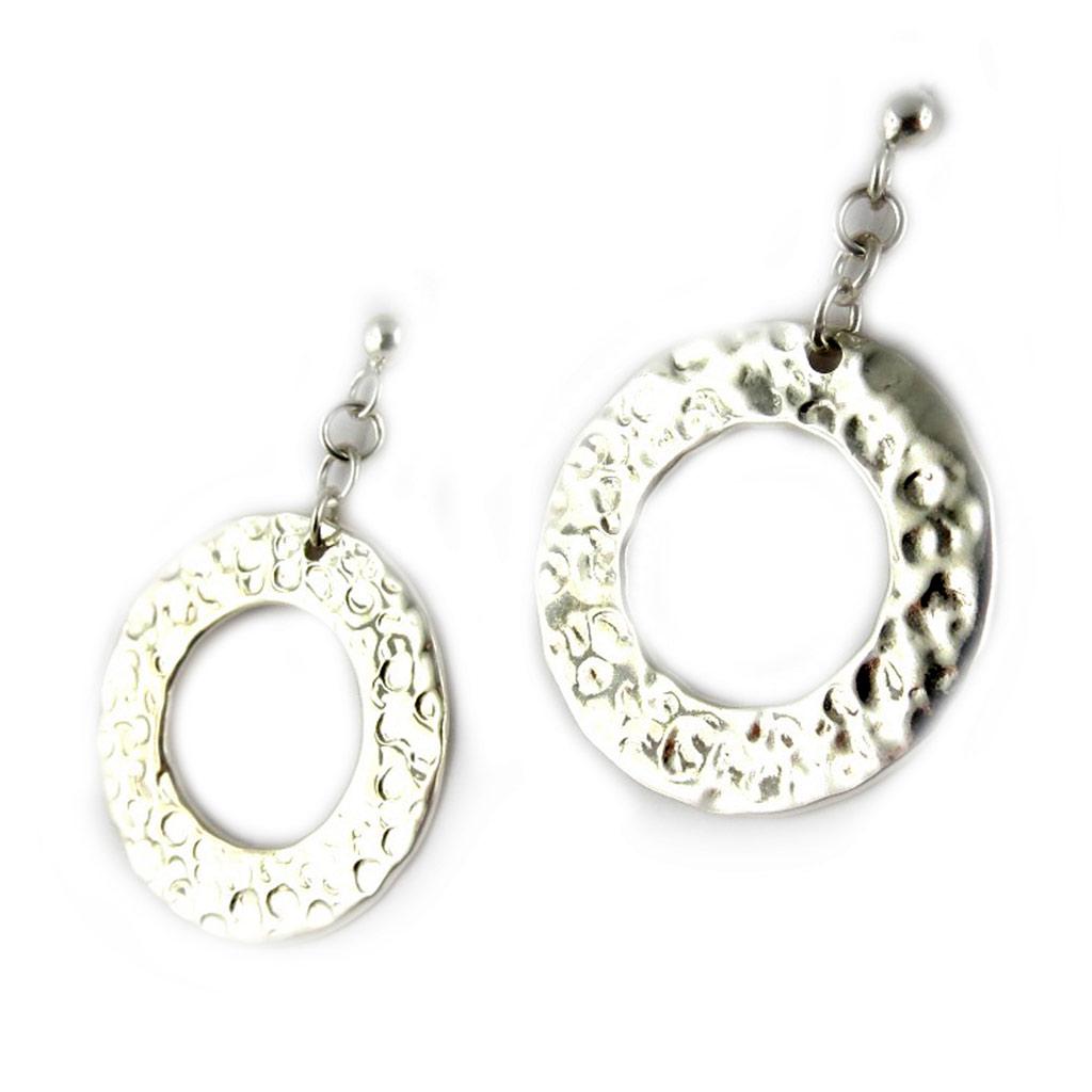 

Les Trésors De Lily [C5667] - Серебряные серьги «Чаканные ореолы»