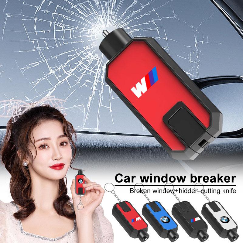 3 In1 Car Safety Hammer Emergency Glass Breaker High Hardness For BMW M E34 E36 E60 E90 E46 E39 E70 F10 F20 F30 X5 X6 X1 M3 M5 M6 E71 F01 F02 F87