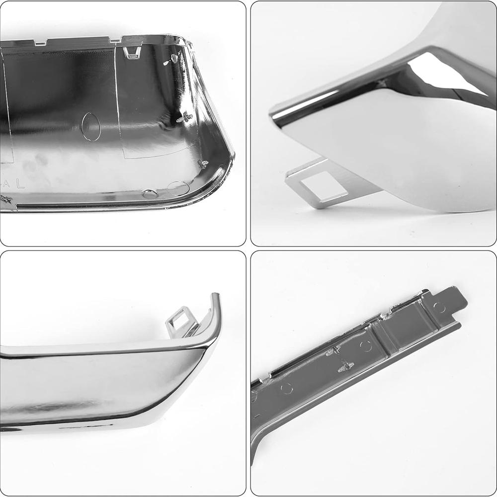 Top&Side Mirror Cover Caps For Chevy Silverado GMC Sierra HD 2500 3500 2020-2023