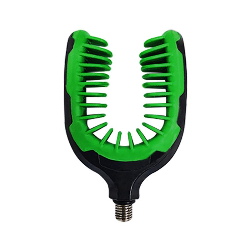 

Fishing Rod Holder Rest For Holder Head 3/8 Thread Prevent Slipping Fishing Tackle Gripper Rest Gripper Rod Grips Tool зелёный