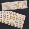 138 Keys PBT Keycaps DA Profile DYE SUB Personalized Cute Corgi Theme Keycap For  MX H Mechanical Keyboard
