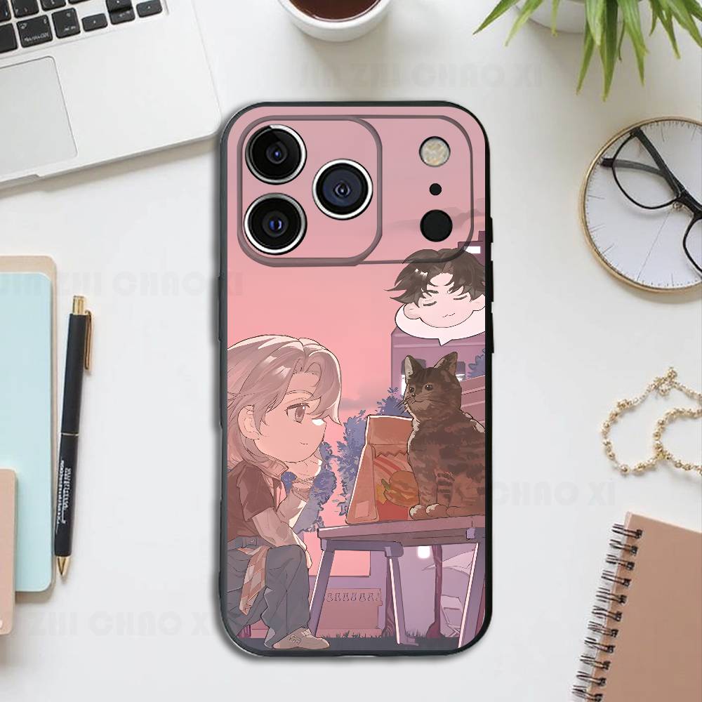 

Southern Tsunami Black Phone Case For IPhone 17 16 15 14 13 12 13 12 11 Pro Max Plus XS XR Silicone Soft Back Cover iPhone14Plus