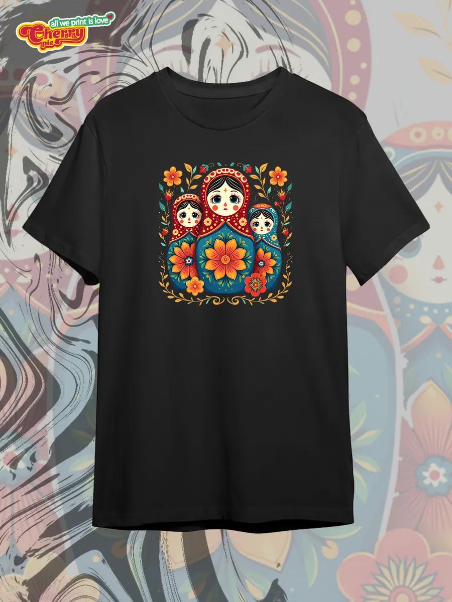 Washed oversize T-shirt with Christian print 4XL