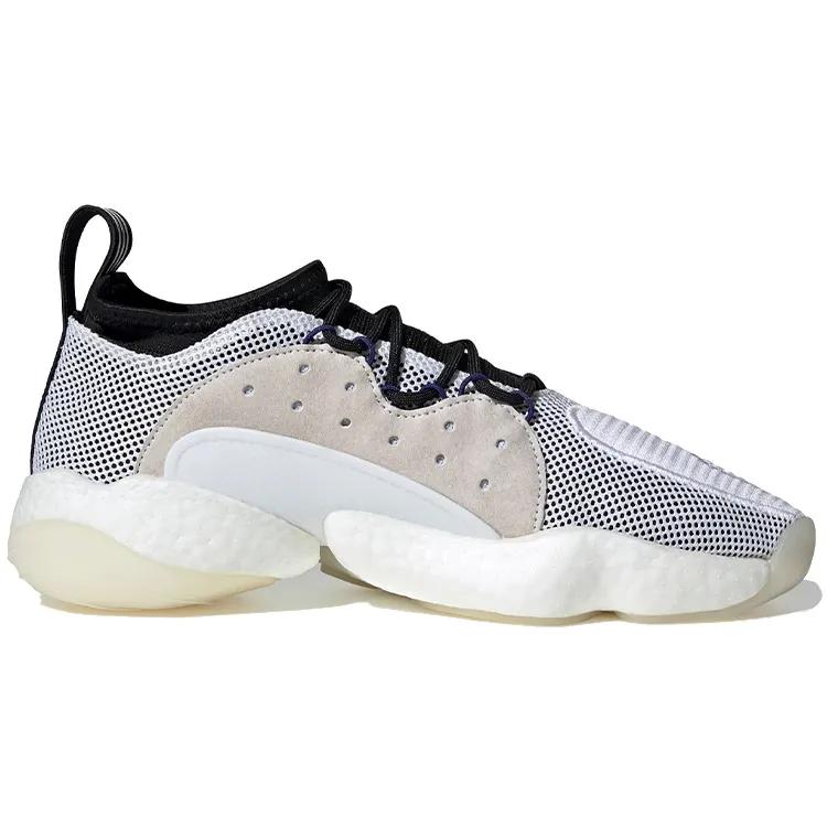 Adidas Crazy BYW LVL 2 'White Black' (Unisex) White / Black Basketball Shoes AQ1183