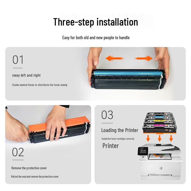 Tiancai Compatible Toner Cartridges & Powder for HP CF510A 204A