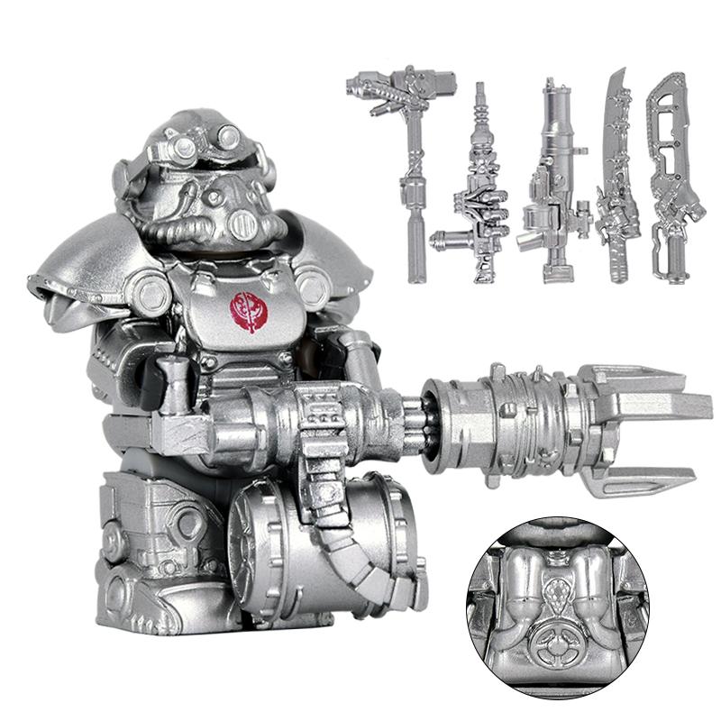 Anime Mecha Warrior Building Blocks Toy Military Robot Model Figures Compatible With Lego Style Bricks Kids Gift
