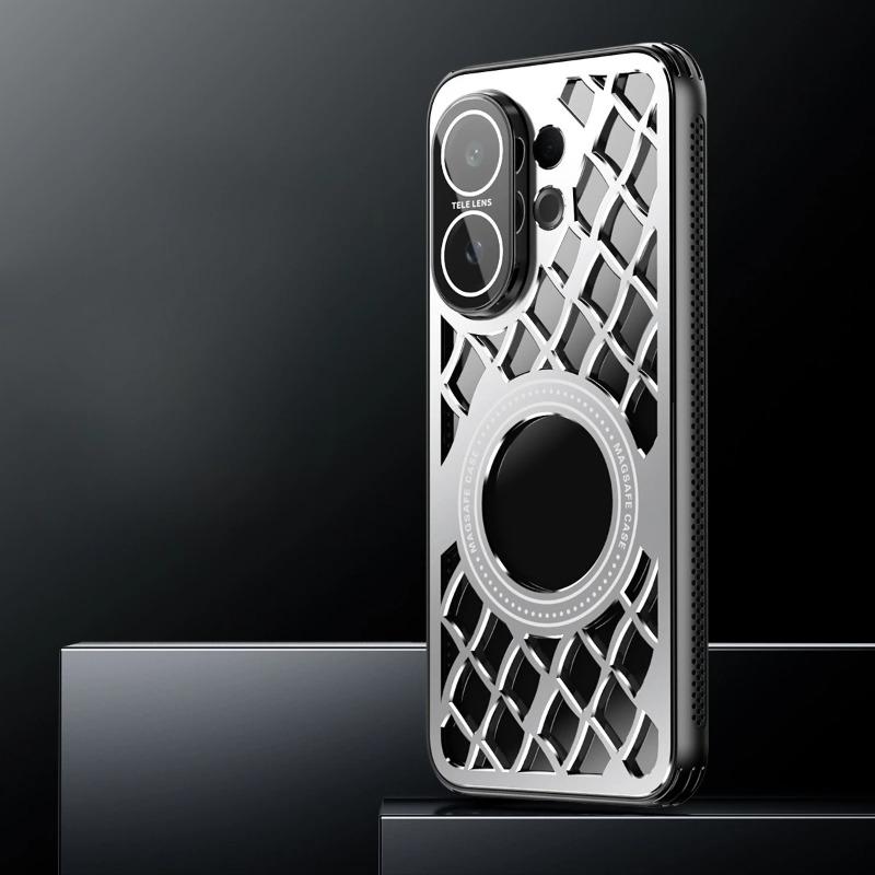 Wärmeableitung Aluminiumlegierung Magnetring Hülle Für VIVO S30 Pro mini X200 FE Kabelloses Laden Linsenschutz Stoßfeste Hülle