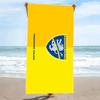 Frosinone Calcio Print Beach Towel, Large Soft Quick Dry Towel for Beach Camping Swimming
