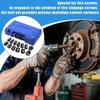 Extractor Set Impacts Bolt Screw Extractor Set 13 Pieces Ergonomic Non-Slip Tools Impacts Removal Gadget For Car Wheel Axle