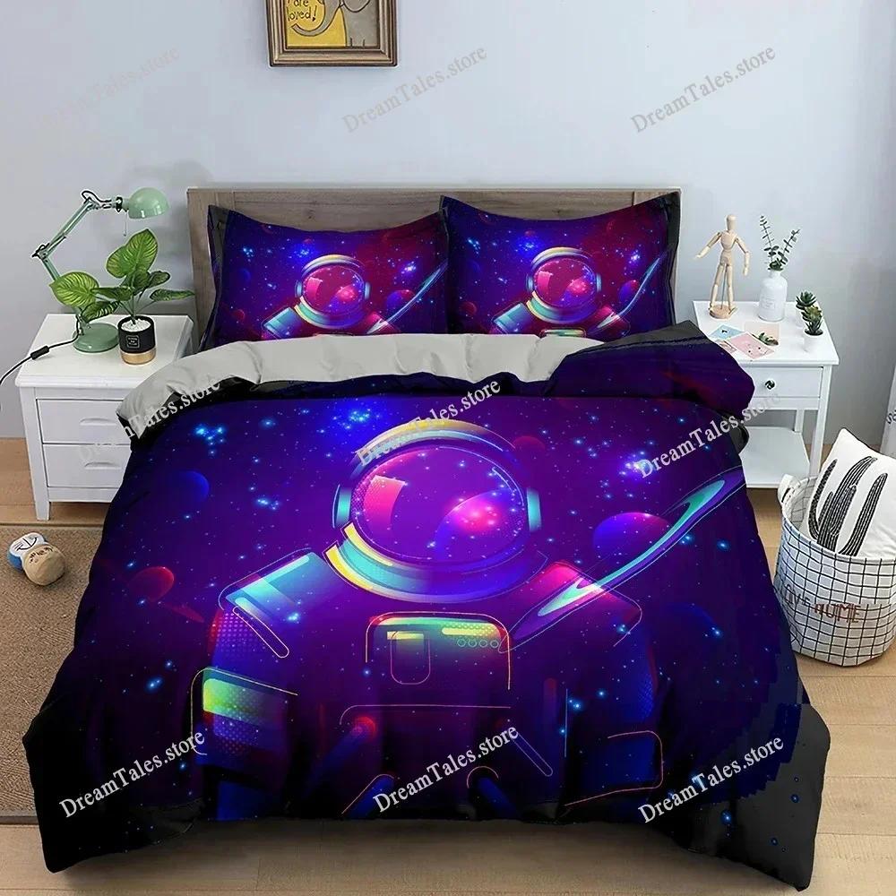 Retro Bedding Set Abstract Duvet Cover Set Waves and Sunset Pattern Comforter Cover with Pillowcase King Queen Home Textiles369