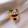 1Pc Cute Panda Brooch Chinese Trendy Versatile Personalized Jewelry Accessories Fashion Party Accessories Gifts Good Luck